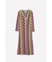 ZIG ZAG V-NECK OLIVE | BORDADO| Michonet
