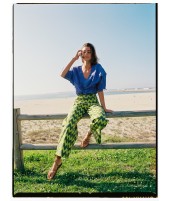 ZIG ZAG PANTS GREEN · Beginning