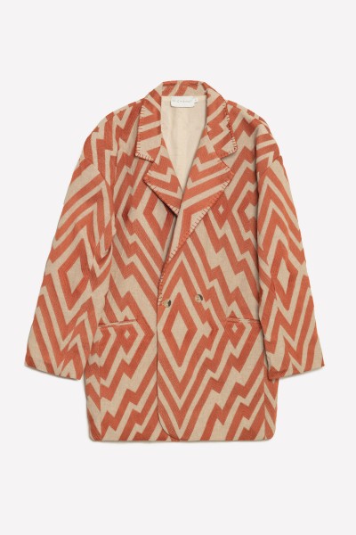 CHEVRON COAT | BORDADO| Michonet