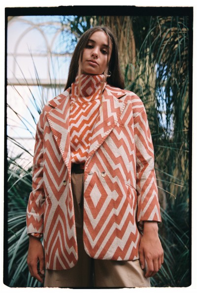 CHEVRON COAT | BORDADO| Michonet 2