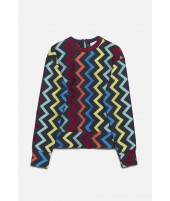 ZIG ZAG COMBI SWEATSHIRT · Beginning