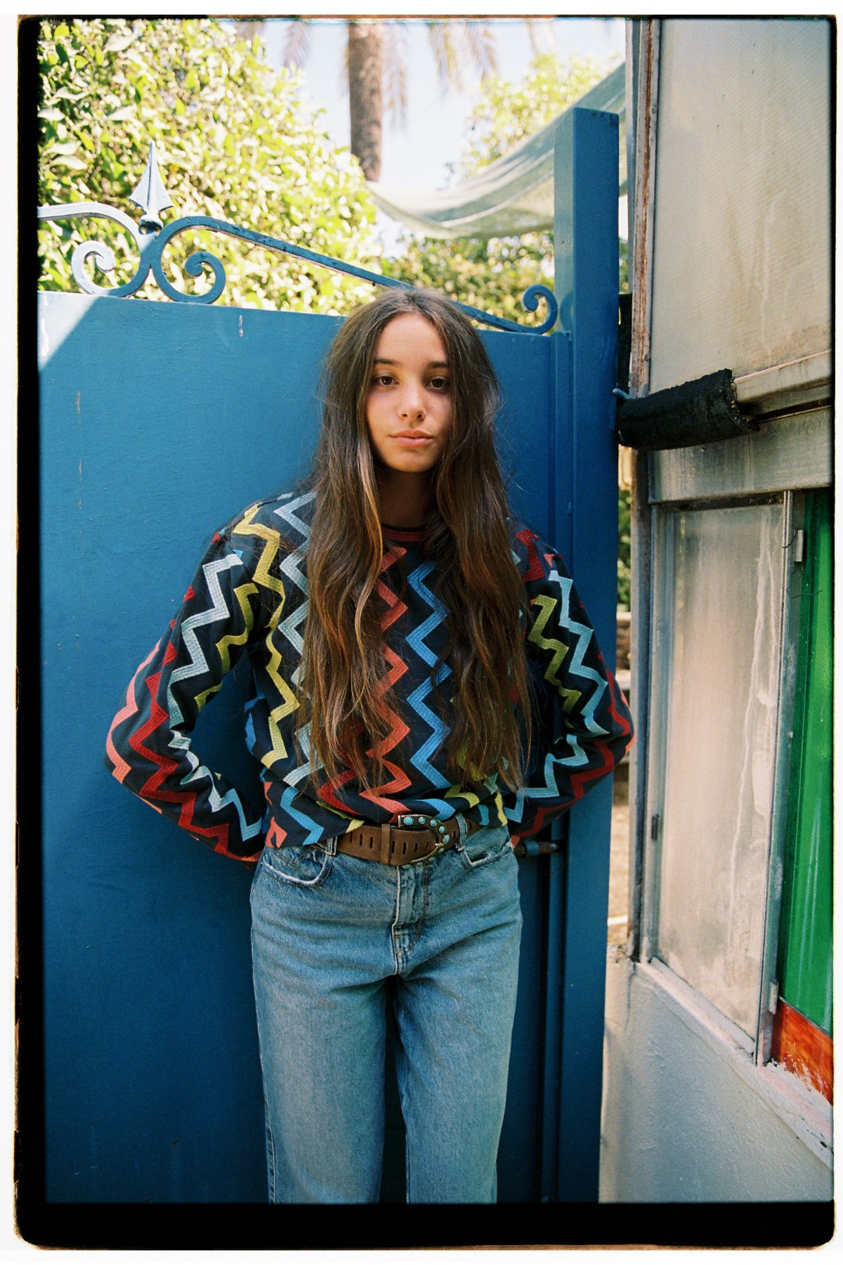 ZIG ZAG COMBI SWEATSHIRT · Beginning