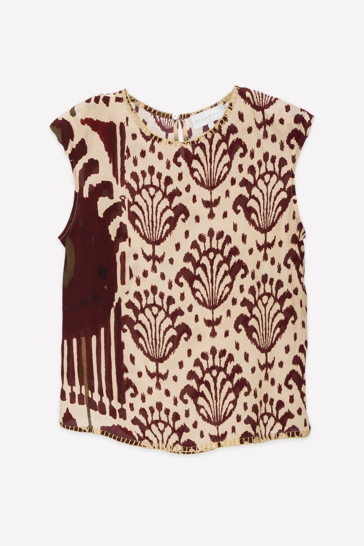 TOP IKAT FLOWER · SILK