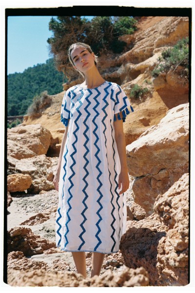 FORMENTERA AZUL | BORDADO| Michonet 2