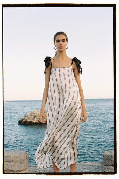 VESTIDO BANDANA COCOS | SEDA| Michonet 2