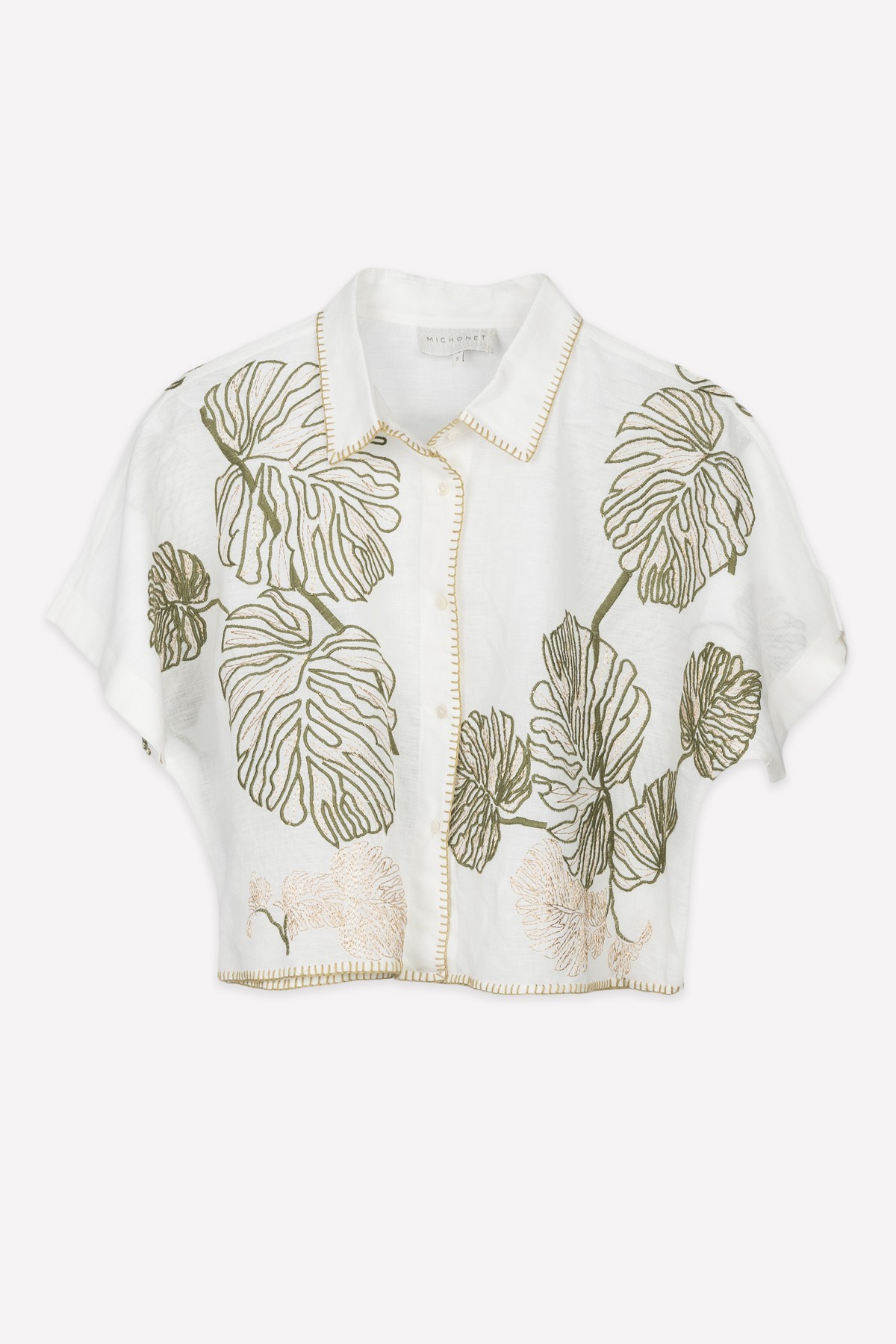 CAMISA LINO HOJA | LINO| Michonet