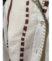 LINEN STRIPES SHIRT · FLAX