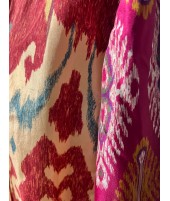TERRACOTTA SHIRT DRESS · SILK