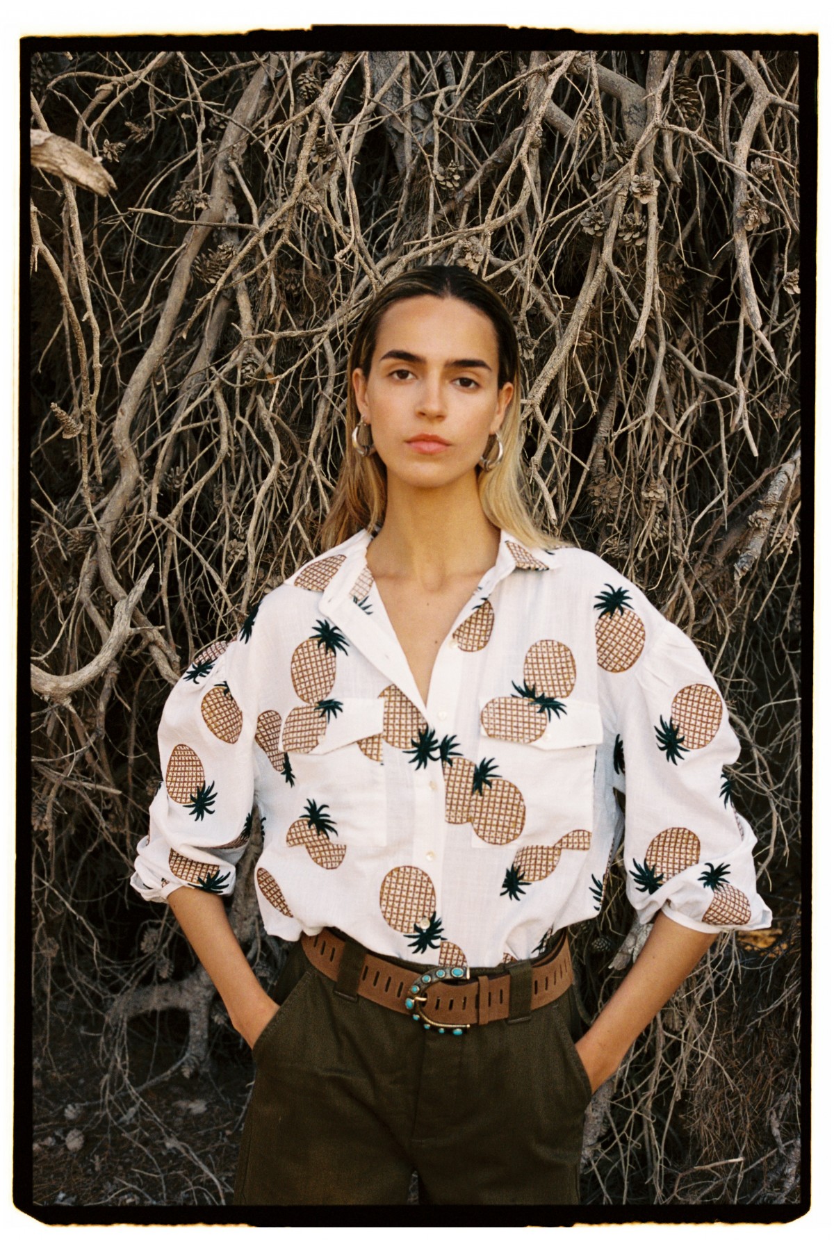 PINEAPPLE SHIRT · EMBROIDERY