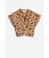 CHALECO LEOPARDO | BORDADO| Michonet