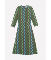 MOSS ZIGZAG DRESS