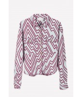 CHEVRON DENIM SHIRT