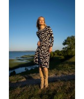 VESTIDO ÉTNICO NAVY | BORDADO| Michonet