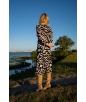 VESTIDO ÉTNICO NAVY | BORDADO| Michonet