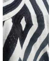 SUDADERA CHEVRON BLACK | BORDADO| Michonet