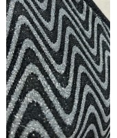 SILVER ASYMMETRIC DRESS
