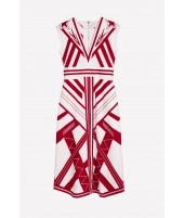 VESTIDO ESTRELLAS ROJO | BORDADO| Michonet