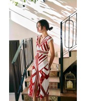 VESTIDO ESTRELLAS ROJO | BORDADO| Michonet