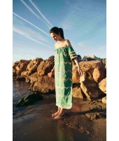 VESTIDO BEACH HIERBA | BORDADO| Michonet